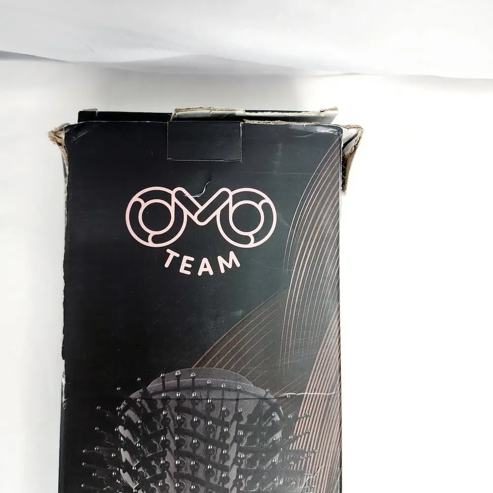 Blowout Hair Dryer Brush, Black Gold Dryer and Volumizer Oval Shape